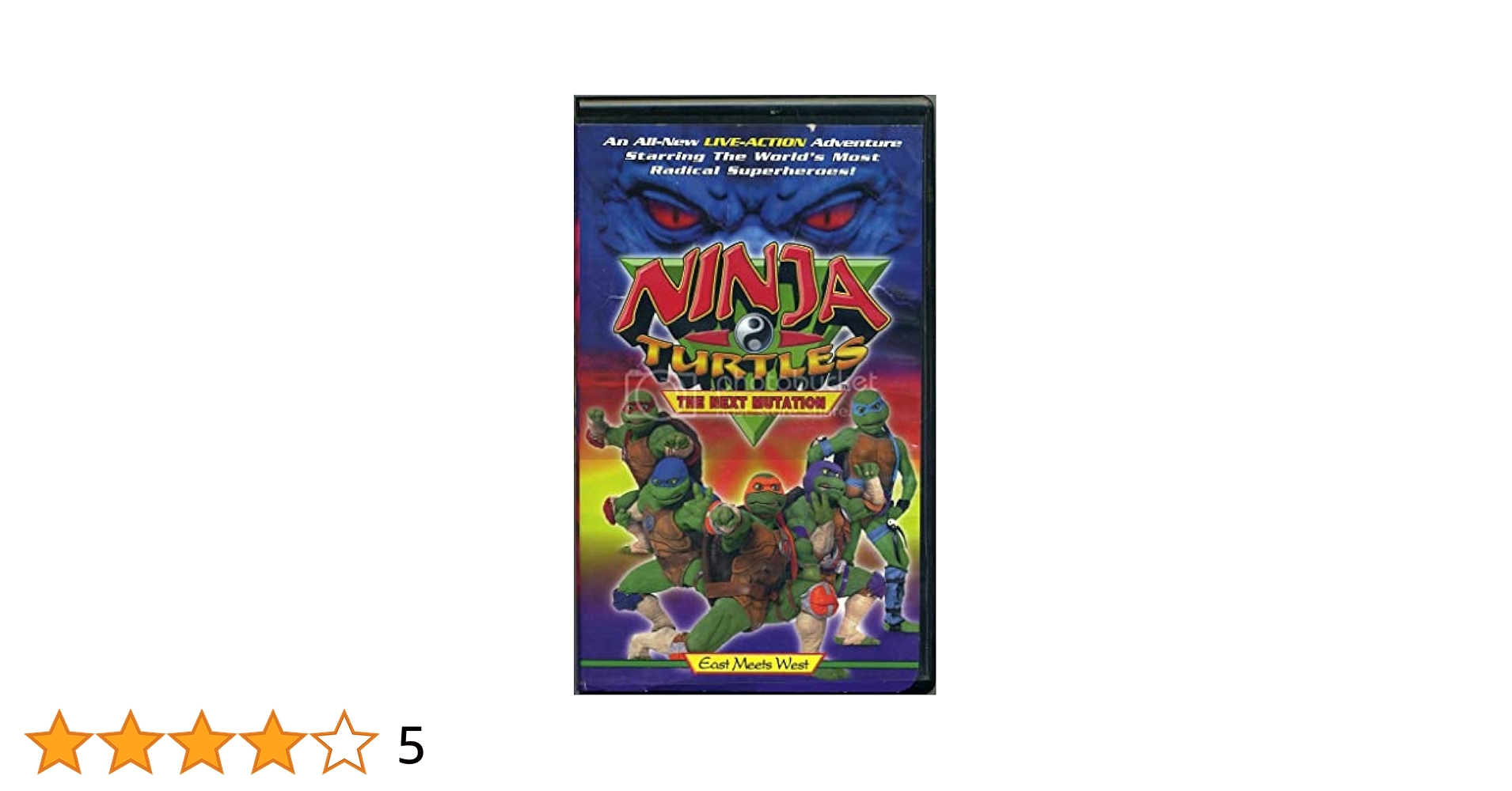 Amazon.co.jp: East Meets West [VHS] : Ninja Turtles-Next