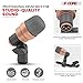 5 CORE Conga Mic Snare Tom Set Professional XLR Cardioid Unidirectional Condenser Instrument Microphone Kit Congo 3XP Copperex