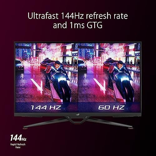 Image of ASUS ROG Swift 38 inch 4K HDMI 2.1 HDR DSC Gaming Monitor (PG38UQ) - UHD (3840 x 2160), 144Hz, 1ms, Fast IPS, G-SYNC Compatible, Speakers, FreeSync Premium Pro, DisplayPort, DisplayHDR600, 98% DCI-P3