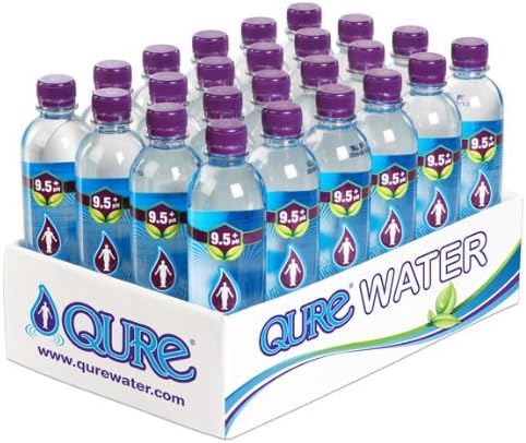 QURE Alkaline Water with Ionic Minerals 0.5 Ltr (Pack Of 24)