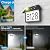 deerdance Solar Address Sign, House Numbers Sign for Outside 3 Color Temperature, High Brightness Address Numbers 300LM, Wall Mounted Address Plaque for Home Yard Street