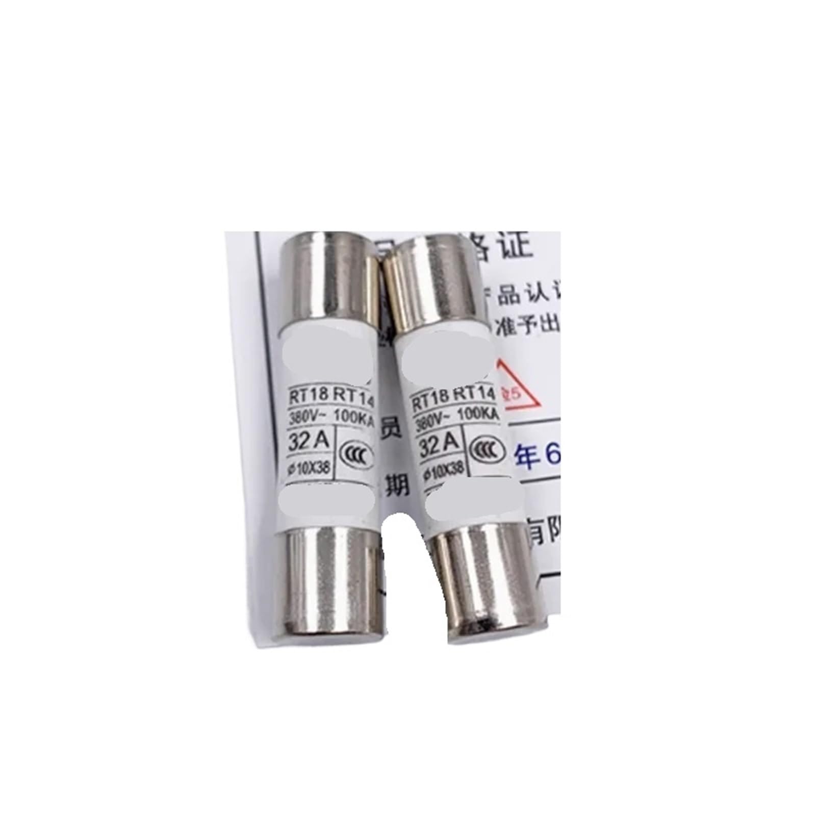 Fusible cilíndrico RO15, 380 V, 0,5 A - 40 A, 10 x 38 mm, 20 unidades, R015, RT14, RT18, RT14-20, RT18-32(10A)