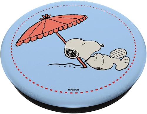 Miniatura 7 de Peanuts Snoopy Beach Bum PopSockets MagSafe PopGrip para iPhone