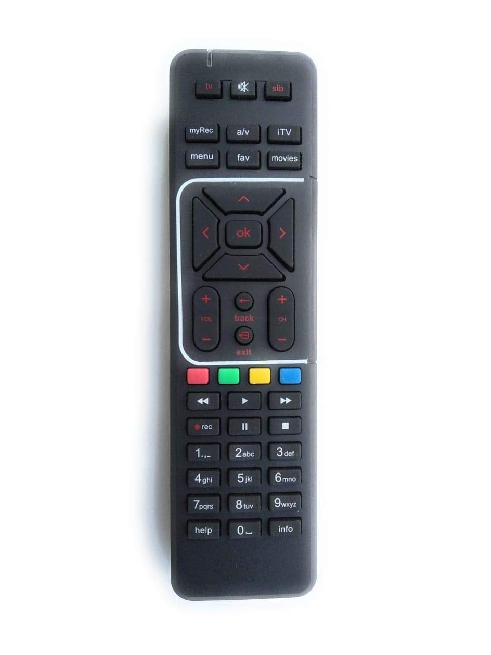 Buy AV Compatible Remote Control for Airtel Digital TV HD Set Top Box