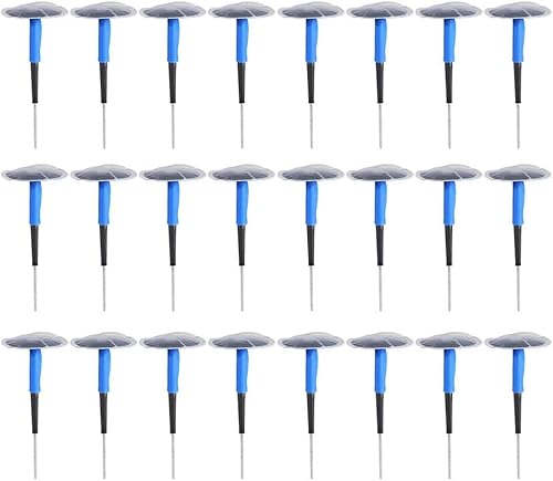 Miniatura 11 de 24 parches radiales de pinchazos de neumáticos, herramienta de reparación de neumáticos para automóvil, motocicleta, reparación universal