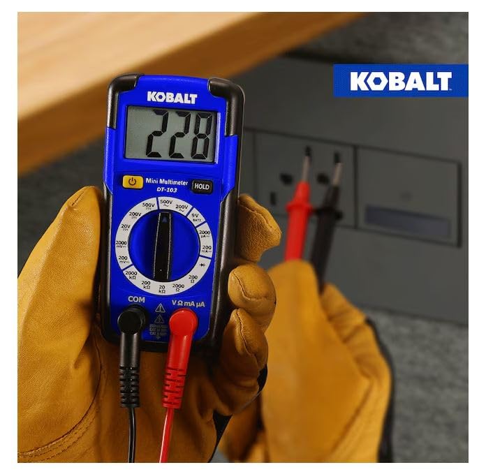 K.balt Digital Display Multimeter 0.2 Amp 500V -Volt