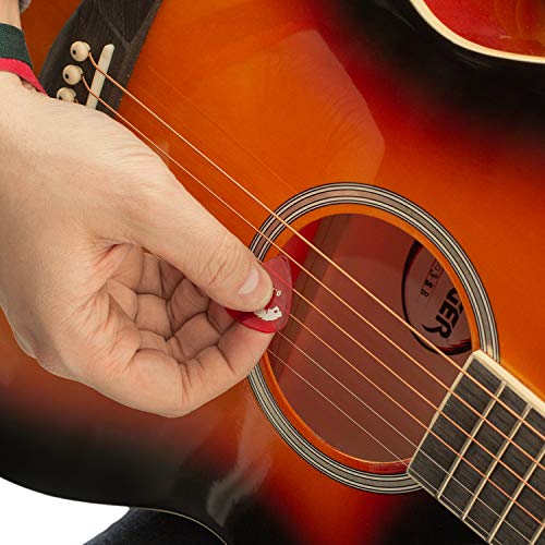 TIGER médiators de guitare avec Pick Tin – 12 Gel 0,71 mm - Les Beatles, Paul McCartney, John Lennon, RIngo Starr, George Harrison TIGER médiators de guitare avec Pick Tin – 12 Gel 0,71 mm – Image 7