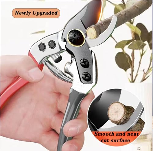 Tijeras de podar profesionales Bypass de 8 pulgadas miniatura 2