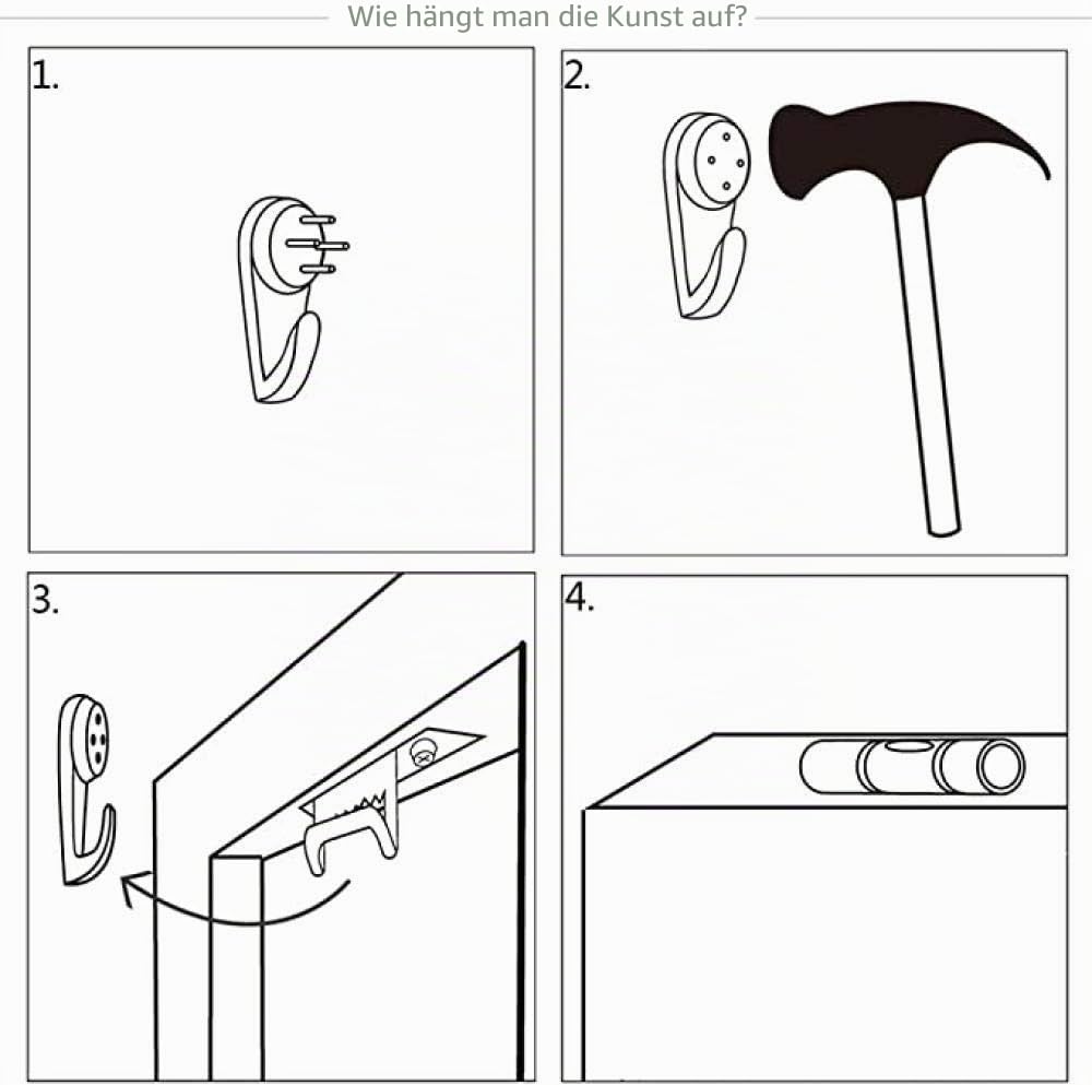 IKDBMUE 5 Paneele Leinwand Wandkunst Star Wars Todesstern Sonnenuntergang Wandgemälde Bilder Kunstwerk Poster Schwarz Weiß Wanddekoration Gerahmte Drucke für