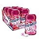 Mentos Kaugummi Pure Fresh Kirsche, 6 Boxen zuckerfreie Chewing Gum Dragees mit Kirsch-Geschmack und flüssiger Füllung, Multipack (6 x 35 Stück)