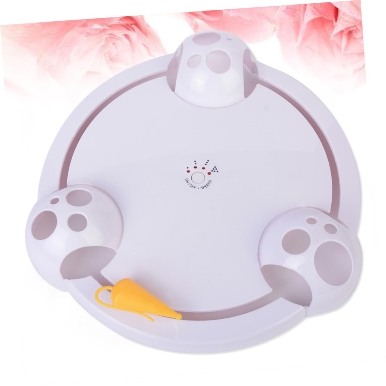 Beaupretty Jouets Interactifs pour Chats Plaque de Jeu Rotative Automatique Jouets d'exercice Électriques pour Souris