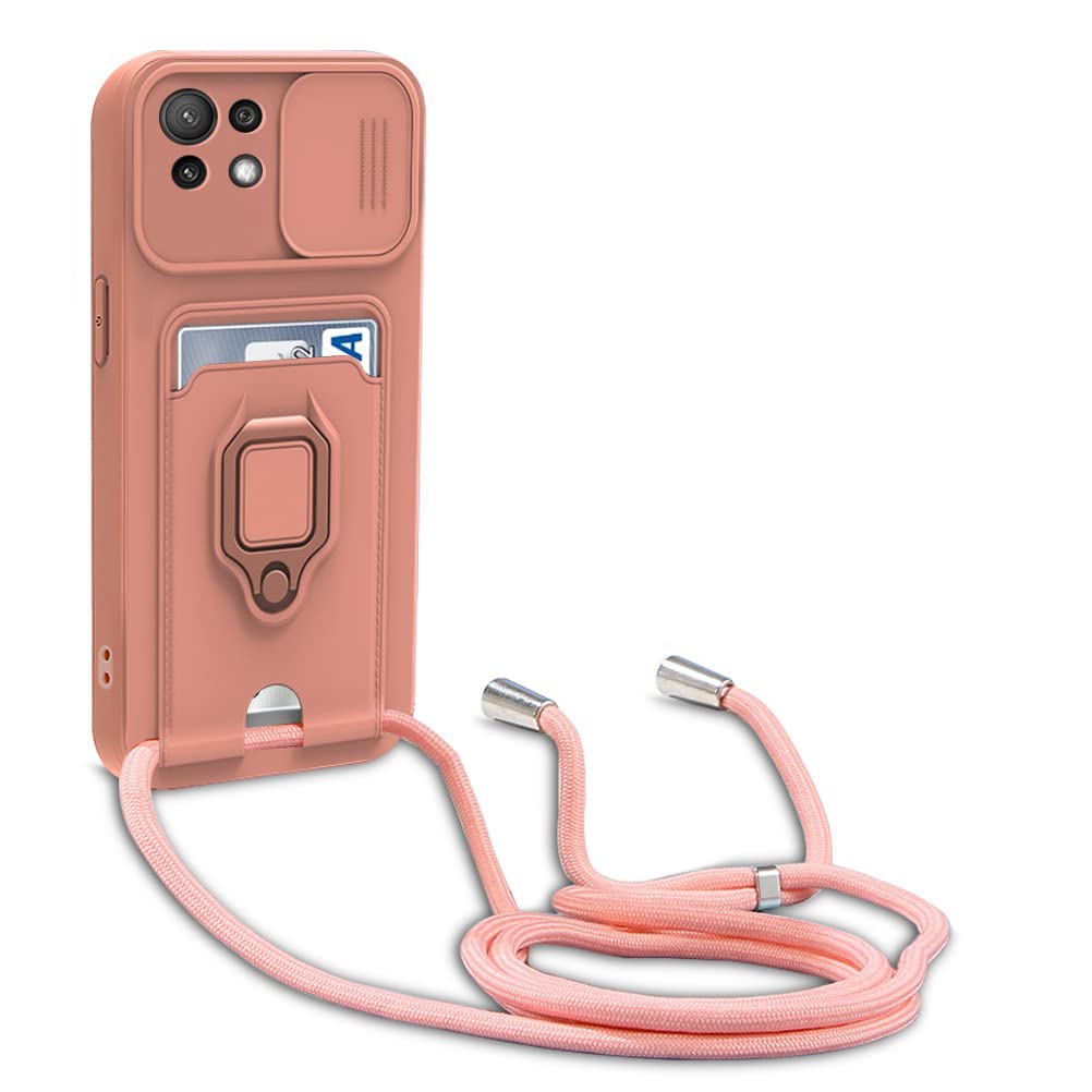 Custodia Pnakqil Per Xiaomi Mi 11 Lite 4G/5G Con Fiori Essiccati – Cover Rigida In Resina Epossidica E TPU, Fatta A Mano, Modello Floreale2
