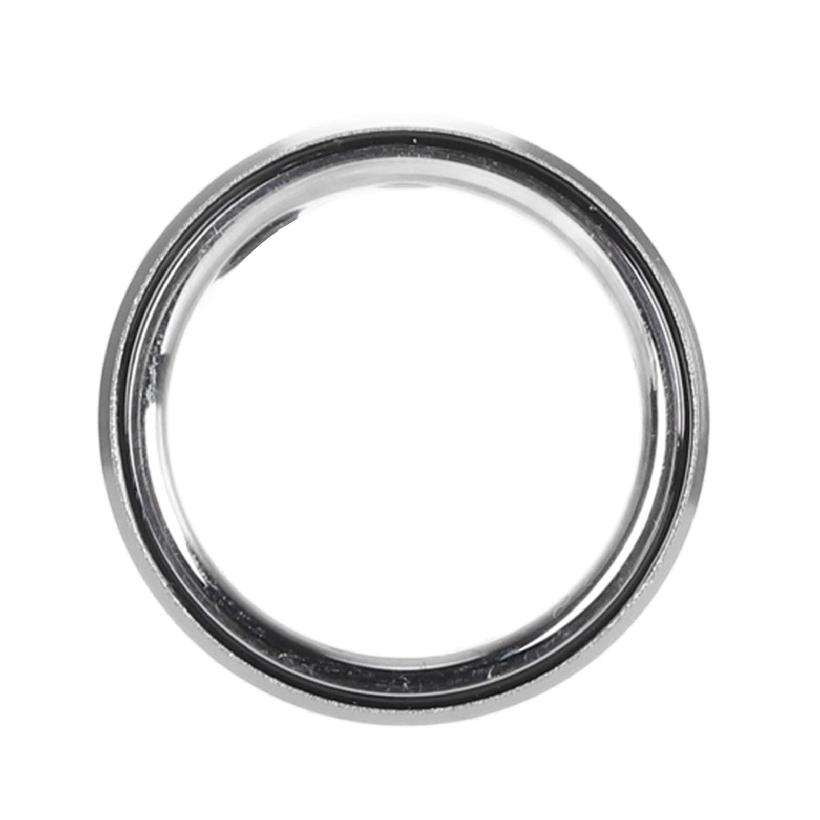 Dpofirs Smart Health Ring, Smart Ring Health Tracker BT 5.1 NFC Monitoraggio della Temperatura Corporea del Sonno Contapassi IP68, Tracker della qualità del Sonno per Regali di
