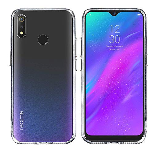 Image of COVERBLACK Back Cover for Realme 3i - Transparent