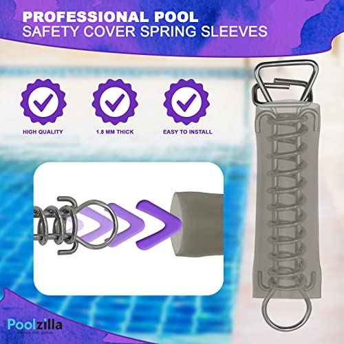 Poolzilla 10 Pack Spring Sleeves For Pool Safety Cover Springs thumb #4