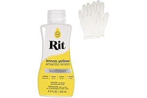 Rit Lemon Yellow Fabric Dye for an array of Materials