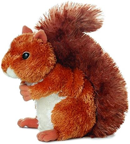Aurora® Adorable Mini Flopsie™ Nutsie™ Stuffed Animal - Playful Ease - Timeless Companions - Red 8 Inches