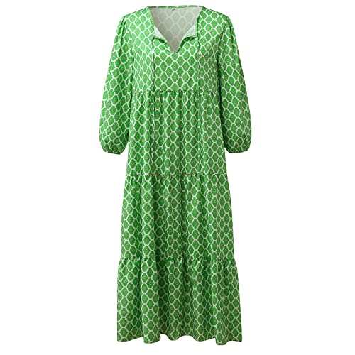 Robe d'été bohème imprimée : la tenue longue et ample idéale pour vos journées ensoleillées