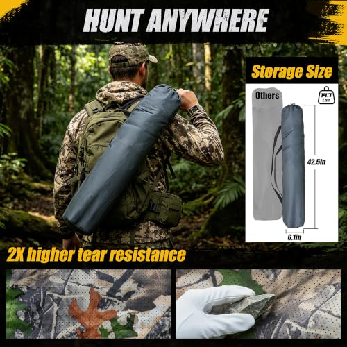 WildFinder 360 Degree Hunting Blind, 2-3 Person Pop Up Ground Blind by WildFinder - Used condition - Image 5