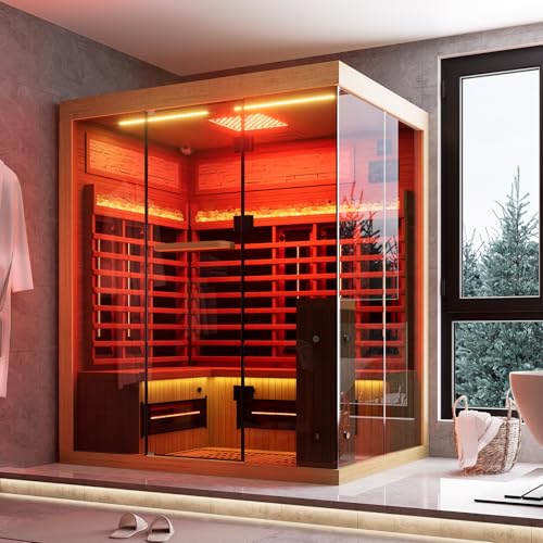 MEISSALIVVE Full Spectrum 3-4 Person Sauna