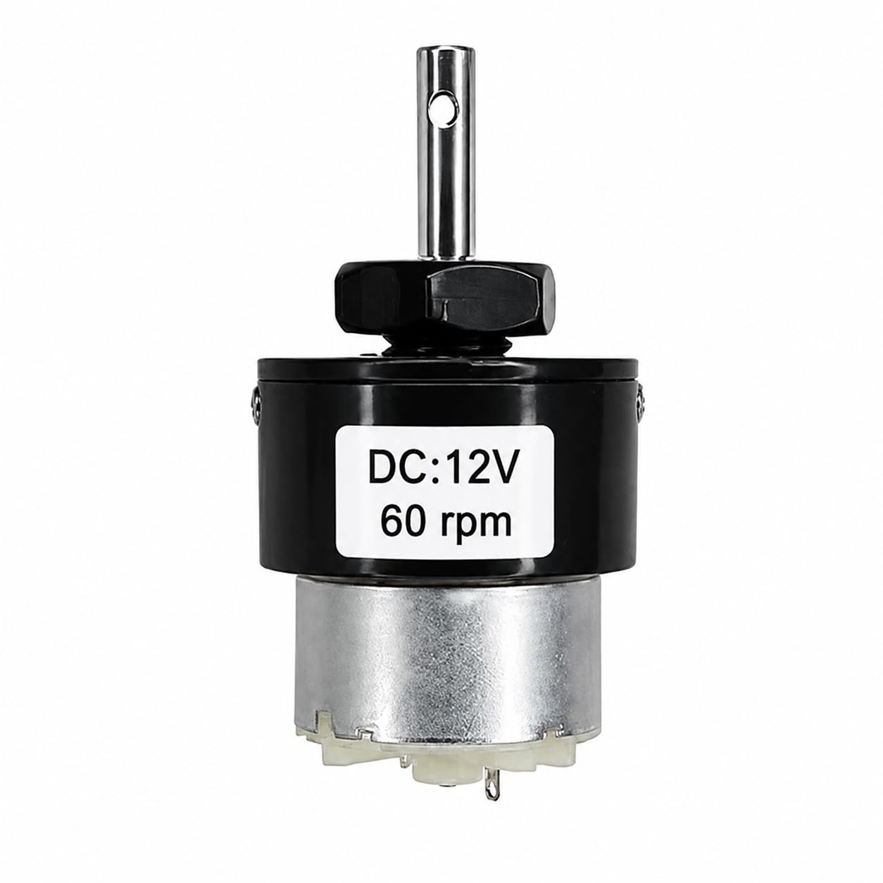 12V 100 RPM Metal Gear DC Geared Motor | High Torque Low Speed Electric Motor for DIY Robotics, Arduino, Smart Car, Automation & Engineering Projects-image-41