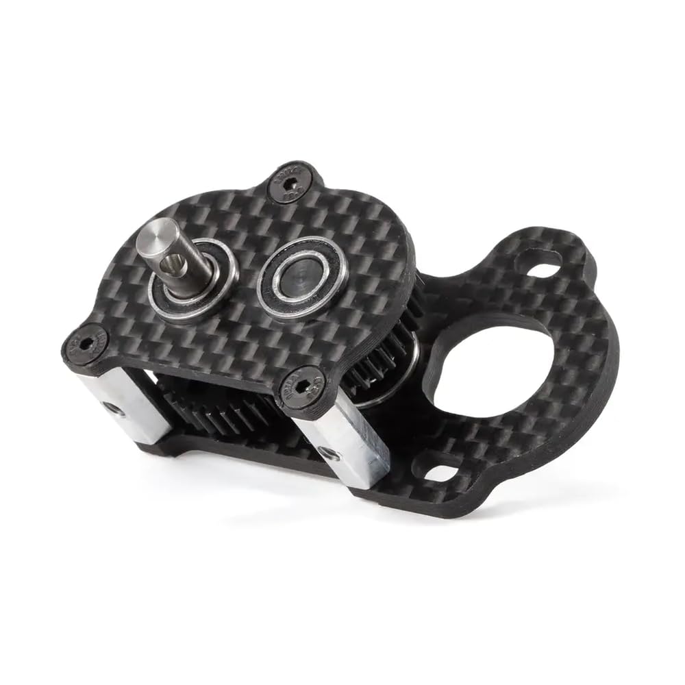 29g Ultra Light Carbon Transmission 48P Cheater Rigs Tiny Gearbox Compatible with F9 AR45 and Vanquish F10 Portal Axles