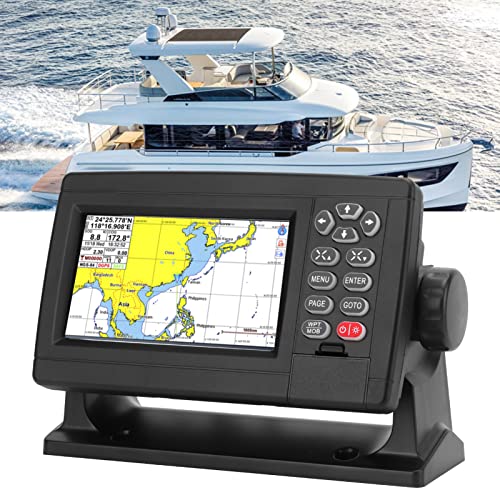 LBEC Navigation GPS-Tracker, 5 Zoll IP65 12-36V wasserdichter Marine-GPS-Navigator für Boote - Image 5