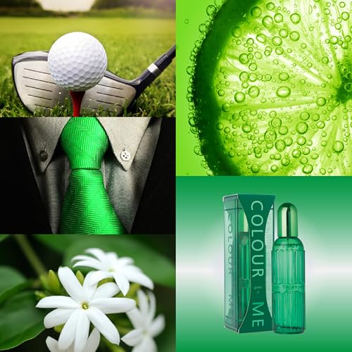 Image of COLOUR ME Milton-Lloyd Green - Cologne for Men - Oriental Perfume for Men - Woody, Amber Fragrances - Mens Cologne - Long Lasting Perfume - 3 oz
