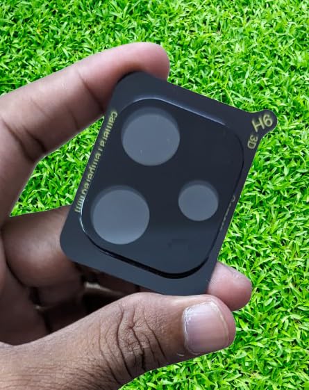 Image of ZARALA Glass Camera Lens Protector For Redmi 12 5G [9H Hardness] [6D Lens Protector ] [Easy Installation] Black (Redmi 12 5G)
