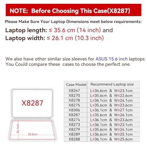 Image of Smatree Hard EVA Protective Sleeve Case Compatible for 15.6 inch ASUS ROG Strix Scar 15 (2022) G533, for ASUS ROG Strix G15 2022 G513, 2021 ROG Strix Scar 15, Acer Predator Triton 16 Slim Bag (X8287)