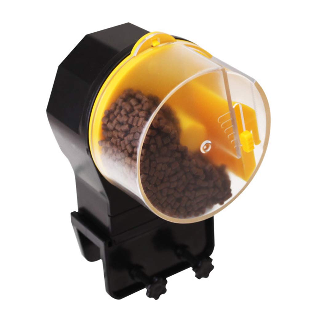 XAGMODSHN Aquarium Auto Feeder Automatic Fish Feeder Electric Fishtank Timer Food Dispenser for Flake Pellets Powder Food