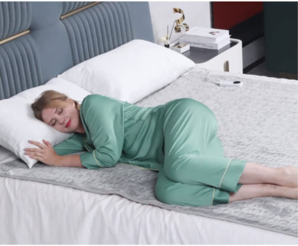 Bedsure Koc Elektryczny Elektrische deken Full Size Draagbare Verwarmde Deken Sjaal Deken Thuis Kantoor Gebruik Elektrische Gooi Perfect Voor Winter Geschenken Użytek domowy
