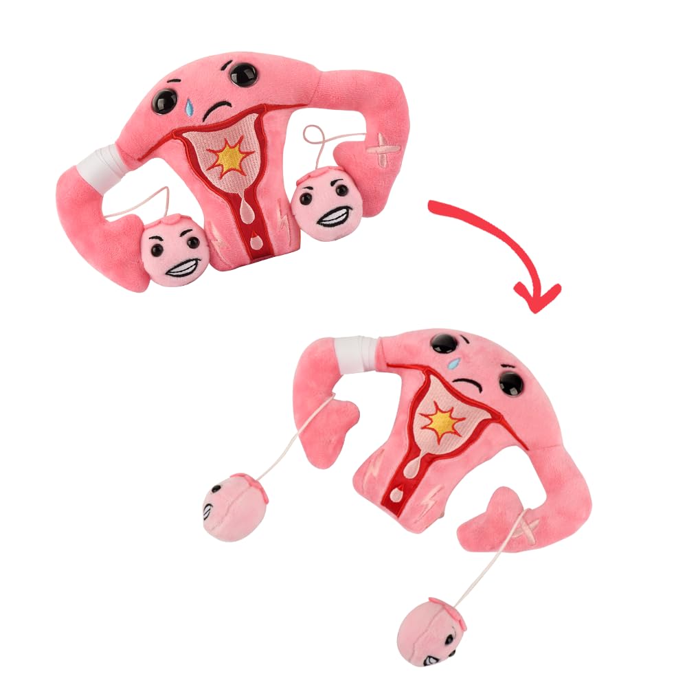 Amazon.com: GIANT MICROBES PMS Uterus Plush, Hysterectomy Gifts