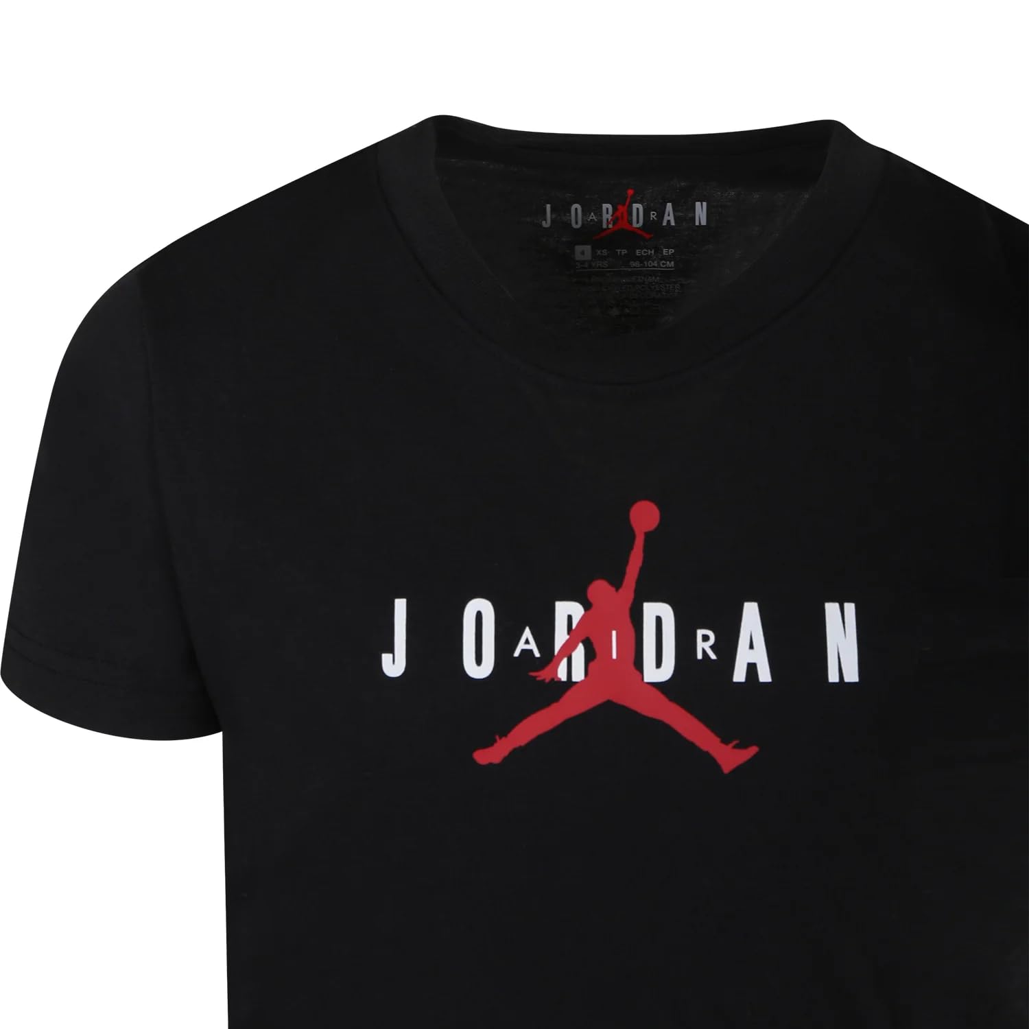 Nike T-Shirt M/c Nero/Rosso 85B922 Nero/Rosso 3-4 Anni
