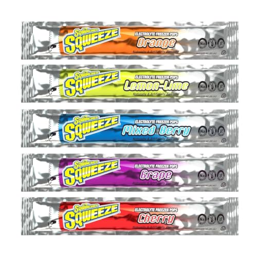 Image of Sqwincher Sqweeze Electrolyte Freezer Pops - 5 Flavor Variety Pack (36 Cases)