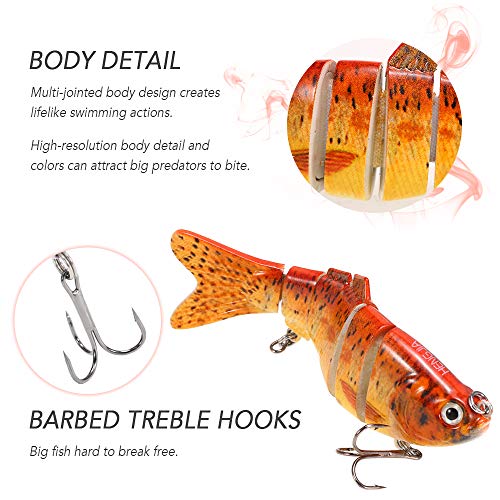image for Lixada Fishing Lure for Bass 4