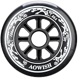 AOWISH 100mm Speed Inline Skate Wheels