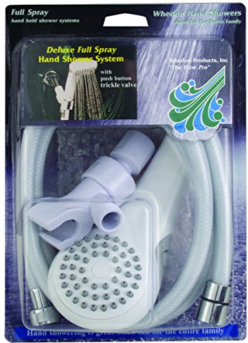 Kit de ducha manual blanco