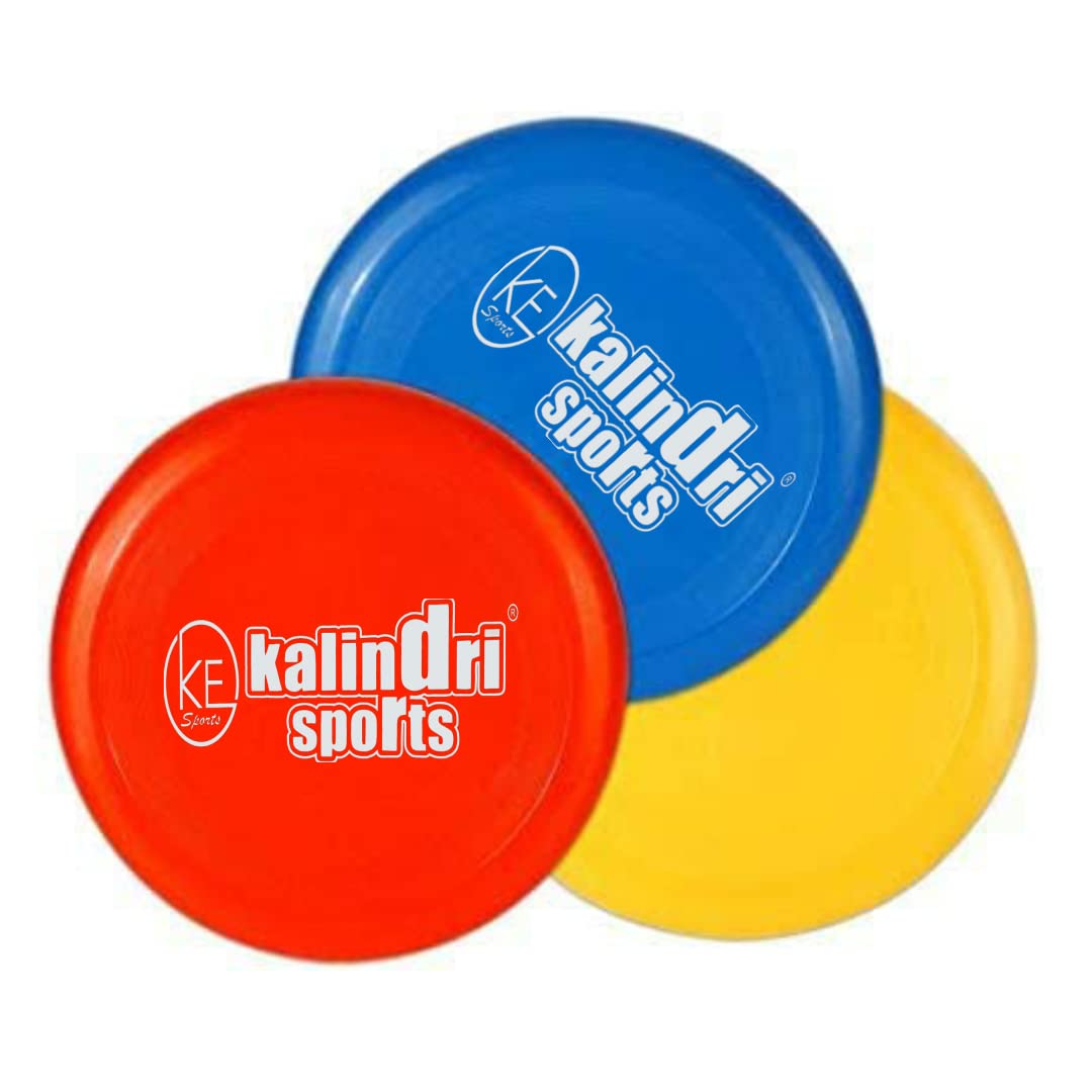 Kalindri Sports Flying Disc 9 Inch (Multicolour) for 14+ Youth and Adults Indoor and Outdoor Fun Games(Pack of 1)