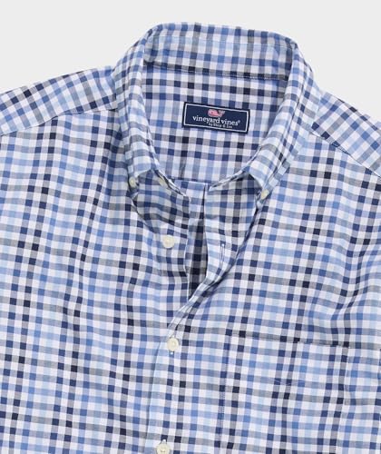 vineyard vines Men's Monomoy Tattersall Oxford Shirt2
