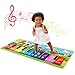 FOKI Floor Piano Mat for Toddlers, Baby Kid Sensory Educational Dancing Keyboard Carpet Animal Sounds Blanket Touch Playmat Musical Mats Birthday Toddler Toys for 1 2 3 4 5 Year Old Boy Girl Gifts