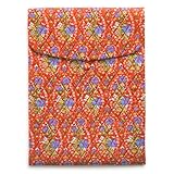 Vera Bradley Large Envelope Tech Sleeve, Cotton Gabardine, Garden Paisley