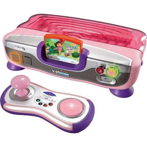 Vtech - 80-078855 - Console - VSmile Motion - Console Rose + Jeu Dora