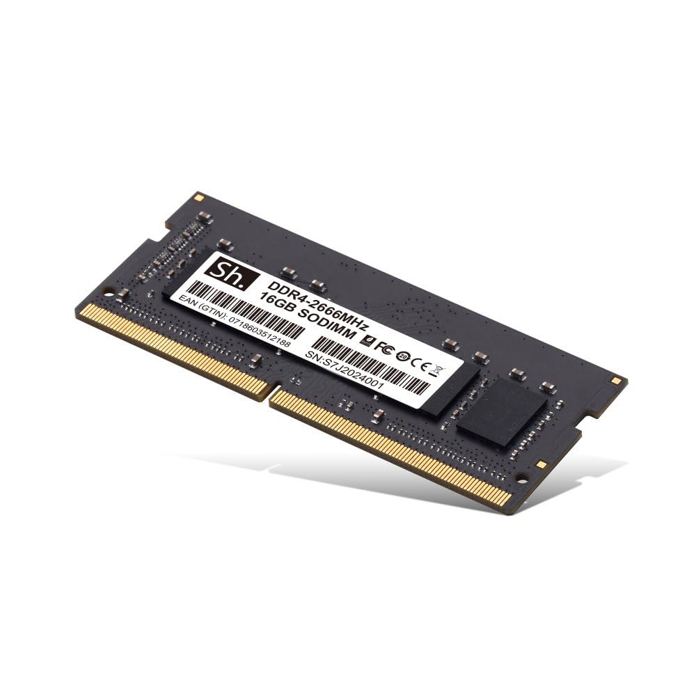 Sh. DDR4 RAM 16GB SODIMM 2666MHz Laptop Memory Module – CL19, 1.2V