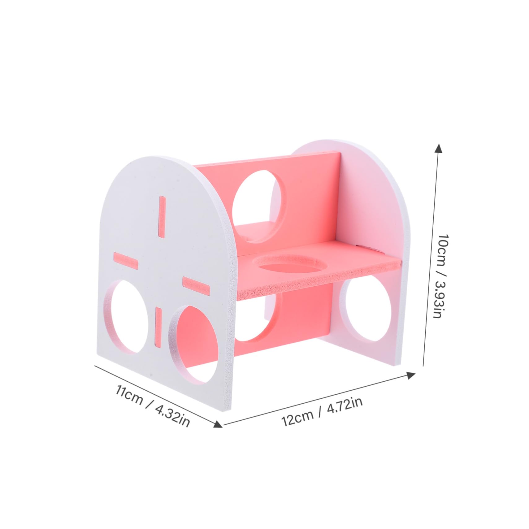 TOYANDONA Hamster Tunnel Hideout for Small Pets Cute Maze Habitat for Hamsters Hedgehogs Chinchillas Smooth Safe Design Enhances Playtime Fun Comfort