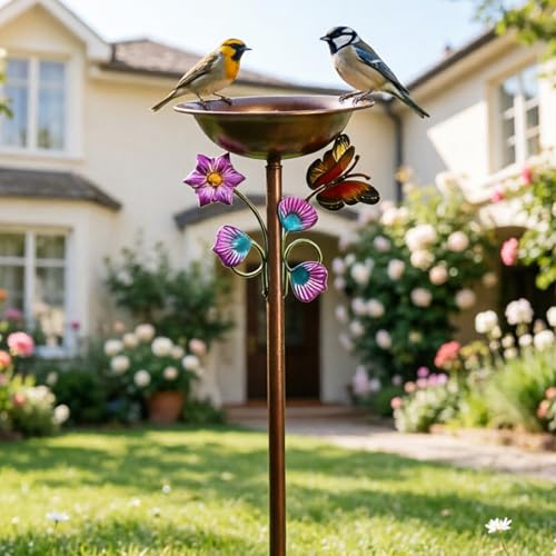 Mangeoire pour oiseaux de jardin robuste et station d'alimentation durable - 8