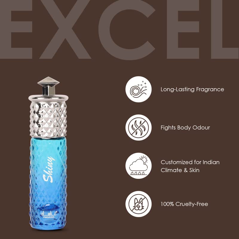 Manasik Shiny Blue Premium Attar 6ml - Image 5