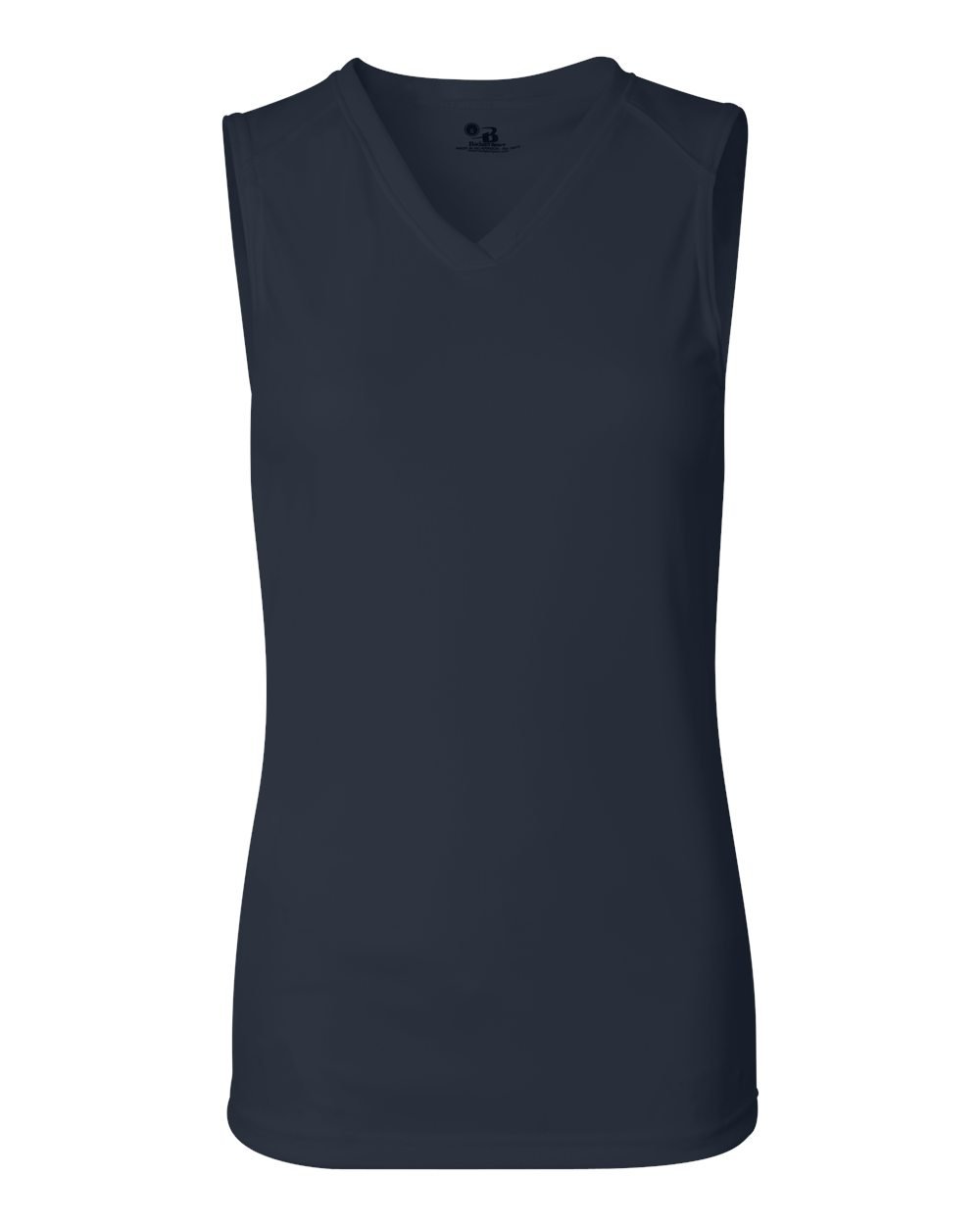 Badger Sport Navy Youth XS Sleeveless Wicking Tee