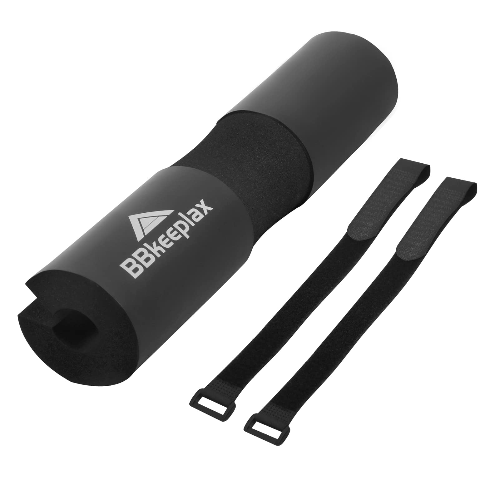 Buy Barbell Pad Foam Squat Bar Pad Hip Thrust Pad with Safety Straps