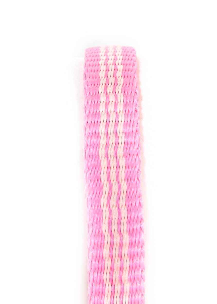 IDC Tubular Webbing Short Leash, 19 mm x 35 cm, Pink - Image 2